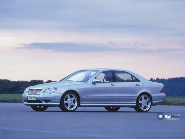  Mercedes S63 AMG.Mercedes-Benz S 63 AMG (W220) '2002: 6.2 V12 M 137: 438 ...