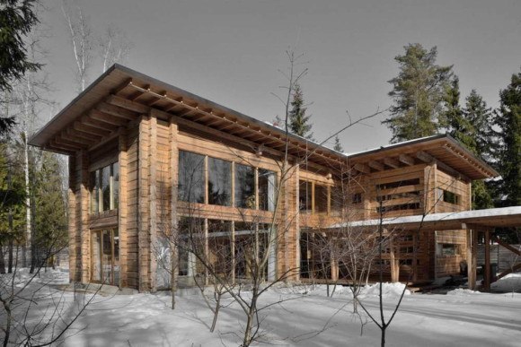 Дом «Ловушка для солнца» (Traps for the sun) в России от Архитектурной мастерской Белоусова Н.В. ... - 2