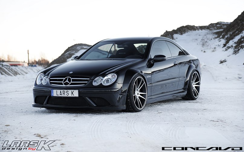 Mercedes-Benz CLK63 AMG Black Series.