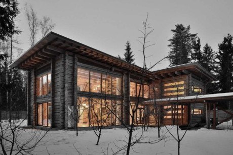 Дом «Ловушка для солнца» (Traps for the sun) в России от Архитектурной мастерской Белоусова Н.В. ...