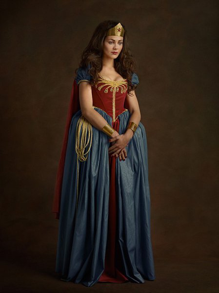 Крутой фото-проект французского фотографа Sacha Goldberger «Винтажные супергерои и персонажи». Суть ... - 6