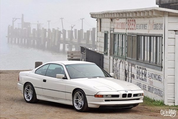 850i US-spec (E31) '1994.     