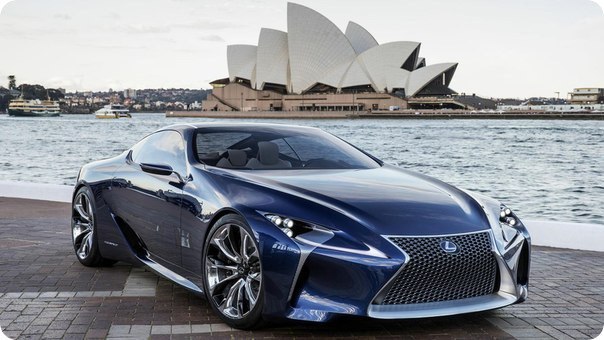 Lexus LF LC Blue