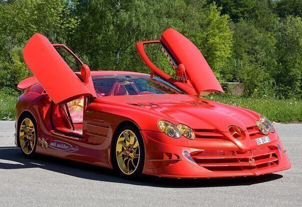   Mercedes-Benz  .2011 Mercedes-Benz SLR McLaren 999 Red Gold Dream Ueli ... - 6