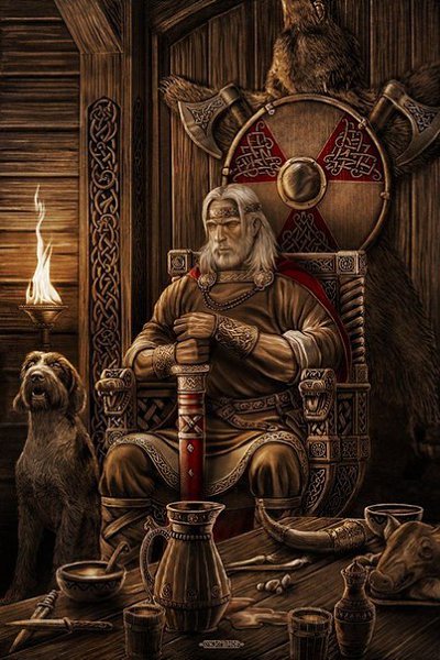 Картины от художника Игоря Евгеньевича Ожиганова берут свое начало из истории и жизни скандинавских ... - 3