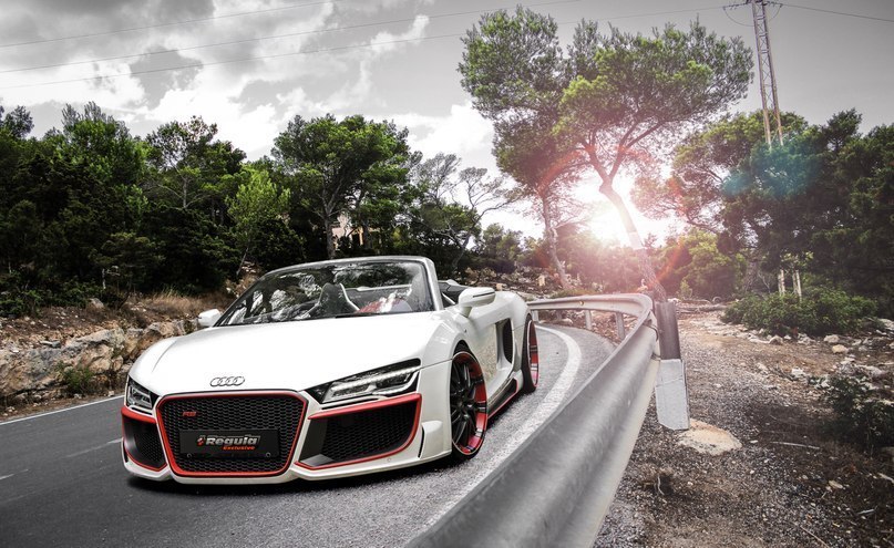 Audi R8 V10 Spyder Regula Tuning Bodykit.