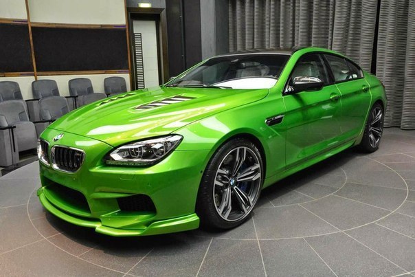 754 HP Java Green BMW M6 Gran Coupe - 3