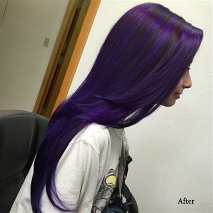 Purple hair - 6