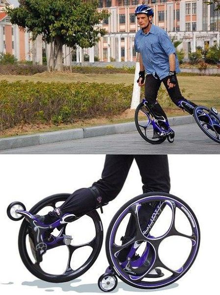 Chariot Skates – новое видение современных роликовых коньков.Большое колесо, укомплектованное ...