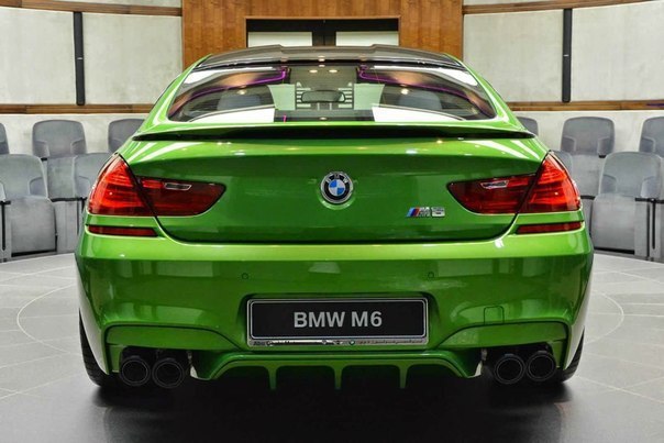 754 HP Java Green BMW M6 Gran Coupe - 4