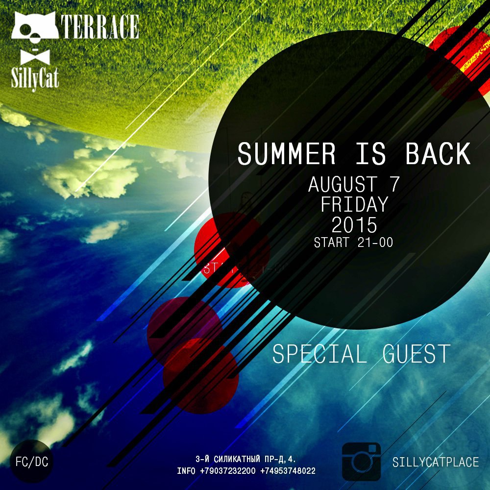     21:00         Summer is Back! ...