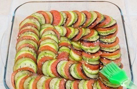 Рататуй. Рататуй - это традиционное французское блюдо из тушеных овощей. Такой вариант приготовления ... - 9