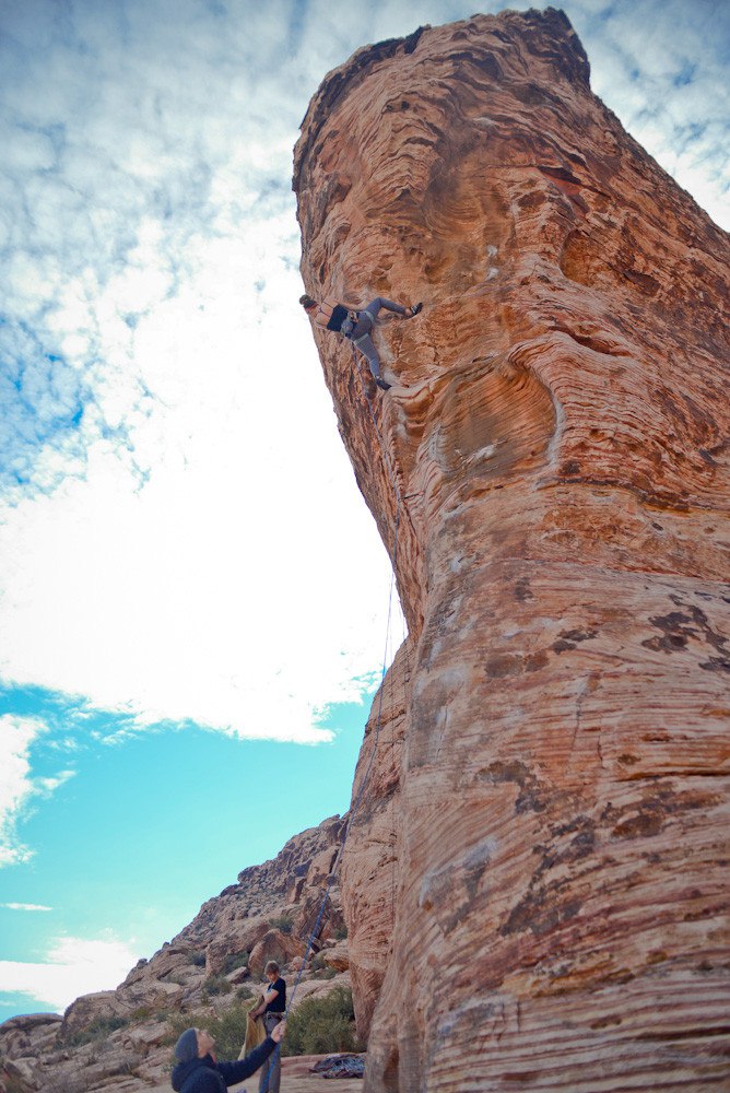 Red Rock, NV - Caustic Cock, 5.11b