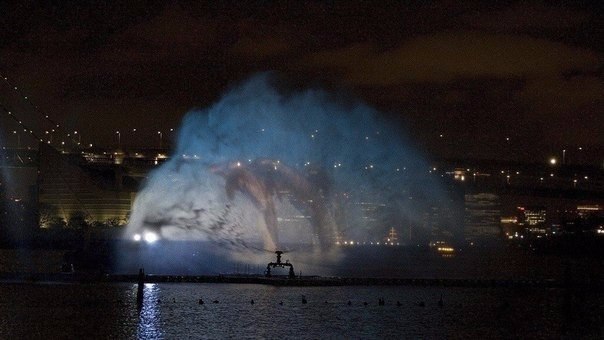   "Odaiba Water Illumination", .  ,     ... - 4