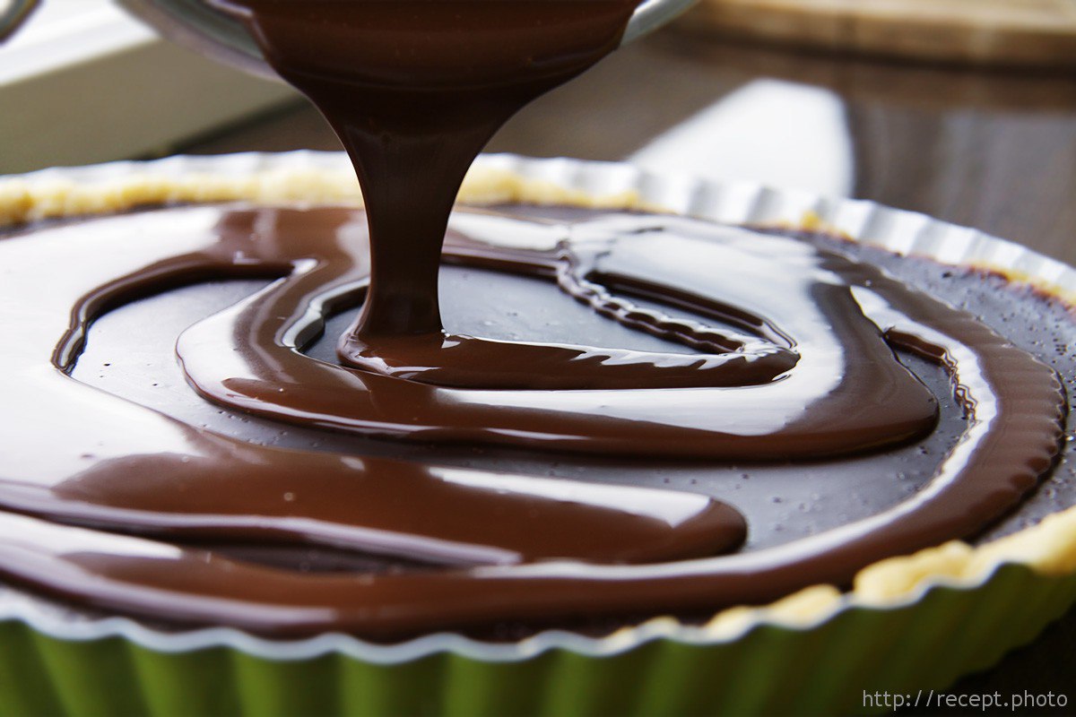 Шоколадный тарт. Шоколадное тесто. Шоколадный тарт с молоком. Влить шоколад в формы. Шоколадная заливка.
