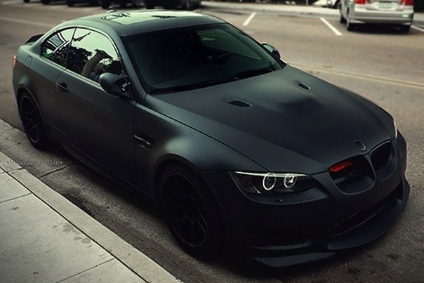 BMW M3 E92 Matte Black