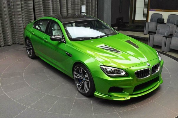 754 HP Java Green BMW M6 Gran Coupe