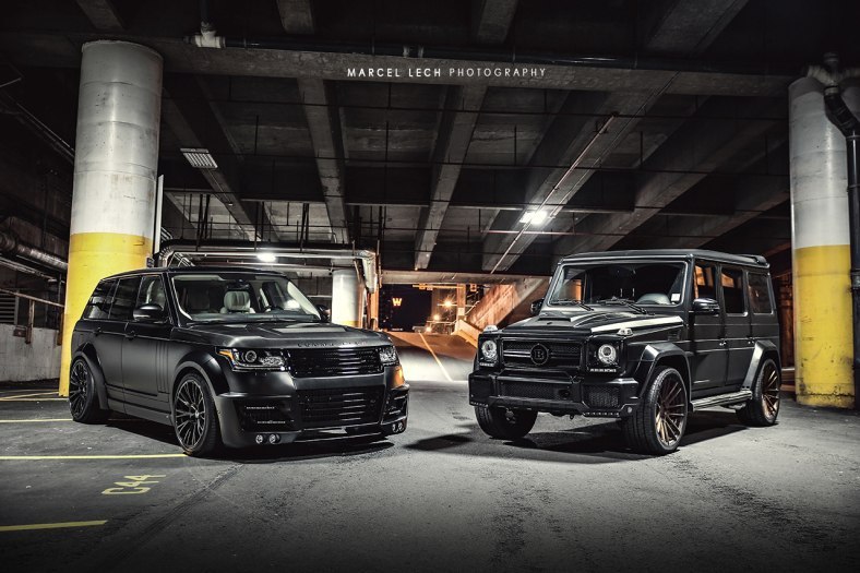 Lumma CLR R Range Rover , Brabus G Wagon