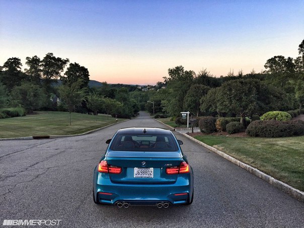 BMW M3 (F80) -     Atlantis Blue Individual - 8