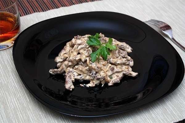 Бефстроганов.Рецепт классического и, можно сказать, легендарного блюда русской кухни - бефстроганов, ...