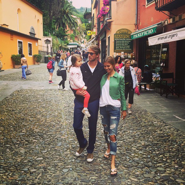 Such a lovely day... Having a great time with my family in #Portofino ----