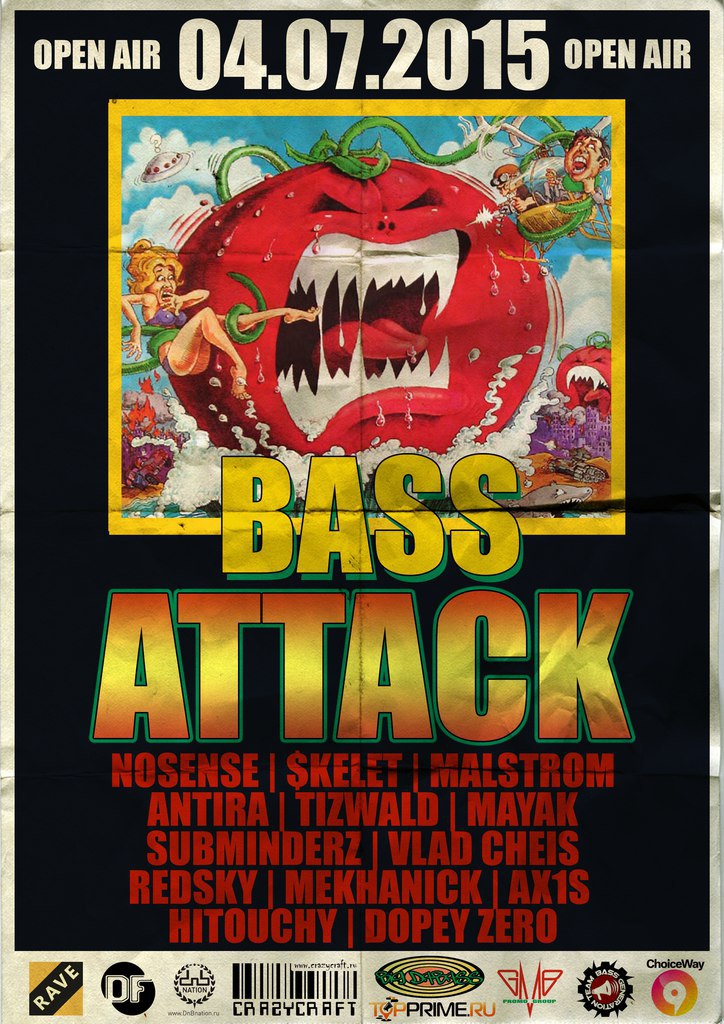 04.07.15 | BASS ATTACK | OPEN AIR.     Open Air    BASS ...