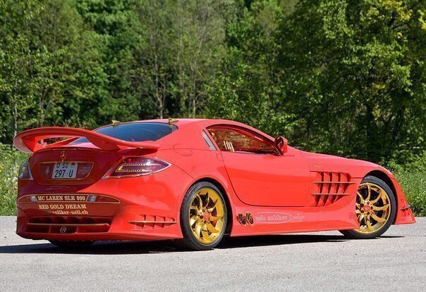   Mercedes-Benz  .2011 Mercedes-Benz SLR McLaren 999 Red Gold Dream Ueli ... - 5