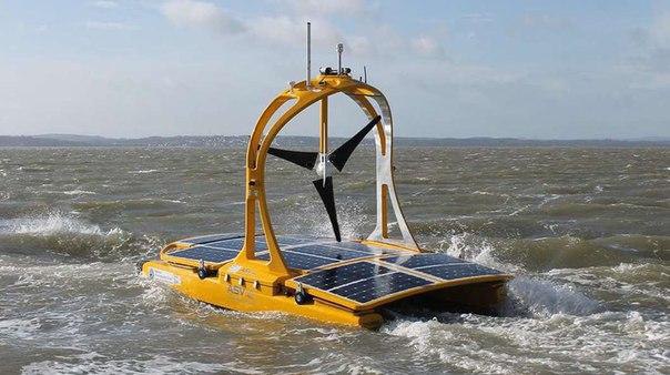 АВТОНОМНЫЙ КАТАМАРАН ОТПРАВИЛСЯ ИССЛЕДОВАТЬ КЕЛЬТСКОЕ МОРЕ.Катамаран C-Enduro был разработан в ...