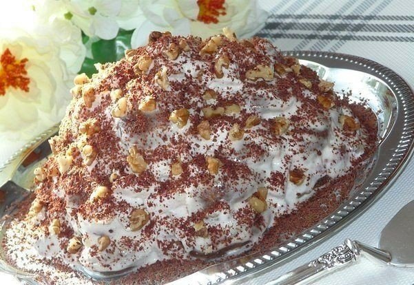 Пряничный тортик. Очень простой тортик без выпечки))))) Ингредиенты: шоколадные пряники 500 гр ...