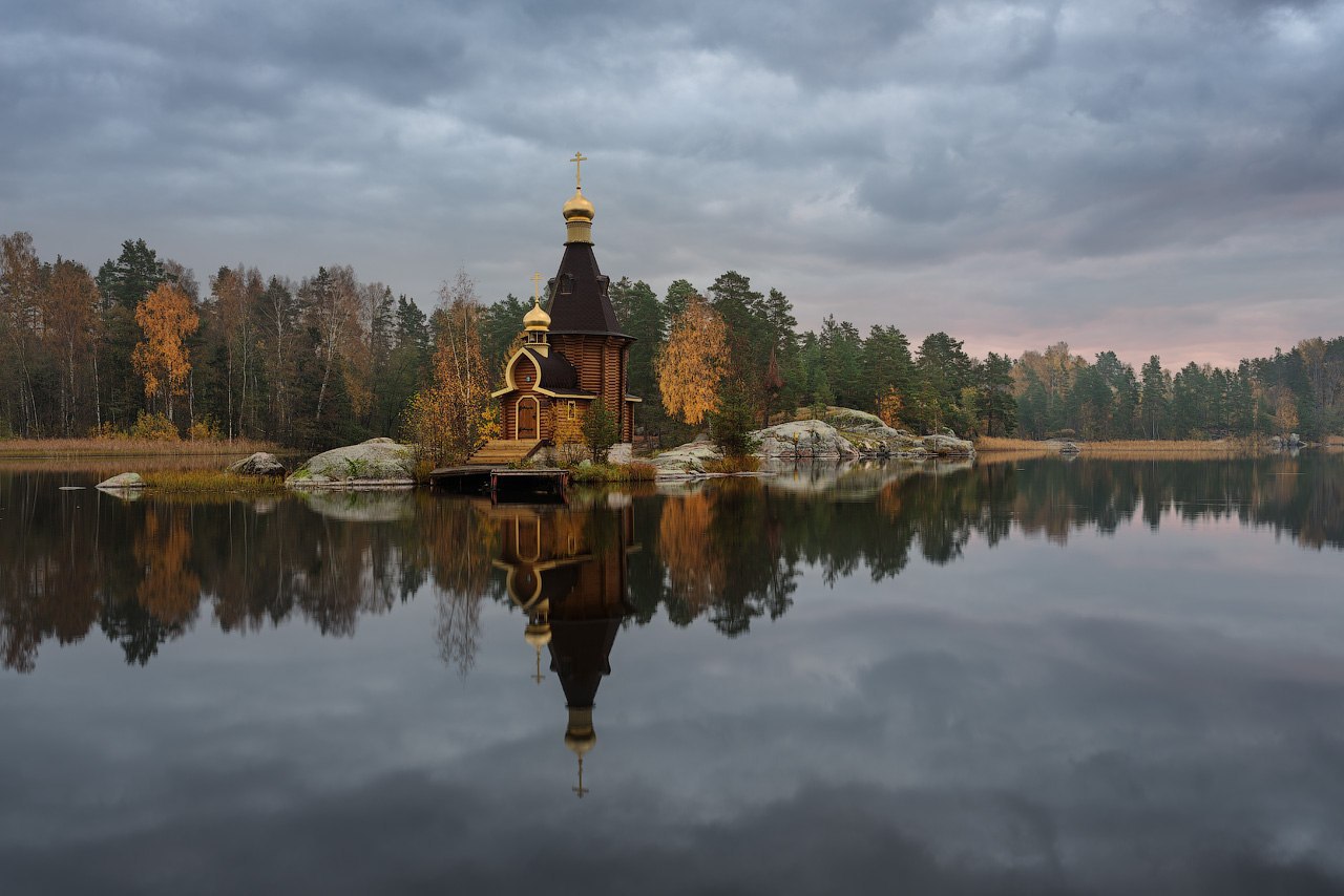 Карелия храм Андрея Первозванного