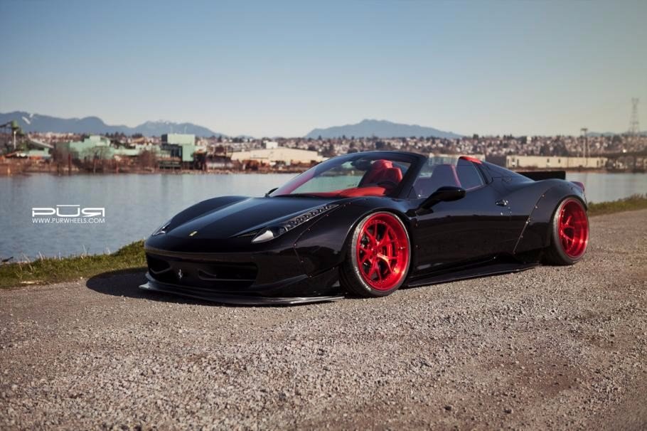 Liberty Walk Ferrari 458 Spider by SR Auto