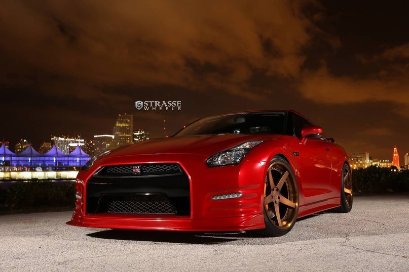  cepapa Nissan GT-R 2014 oeoo oa o Amazing Autoworks a oeca Strasse Wheels - 2