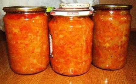 САЛАТ ИЗ КАБАЧКОВ НА ЗИМУ ТОМАТНЫЕ КАБАЧКИ.Быстрый и простой рецептик приготовления вкусных кабачков ...