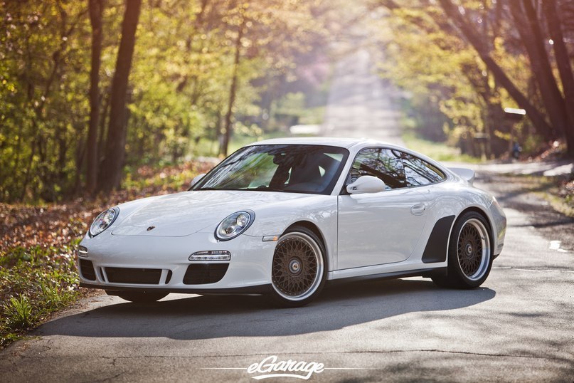 Porsche 911 HRE vintage wheels.