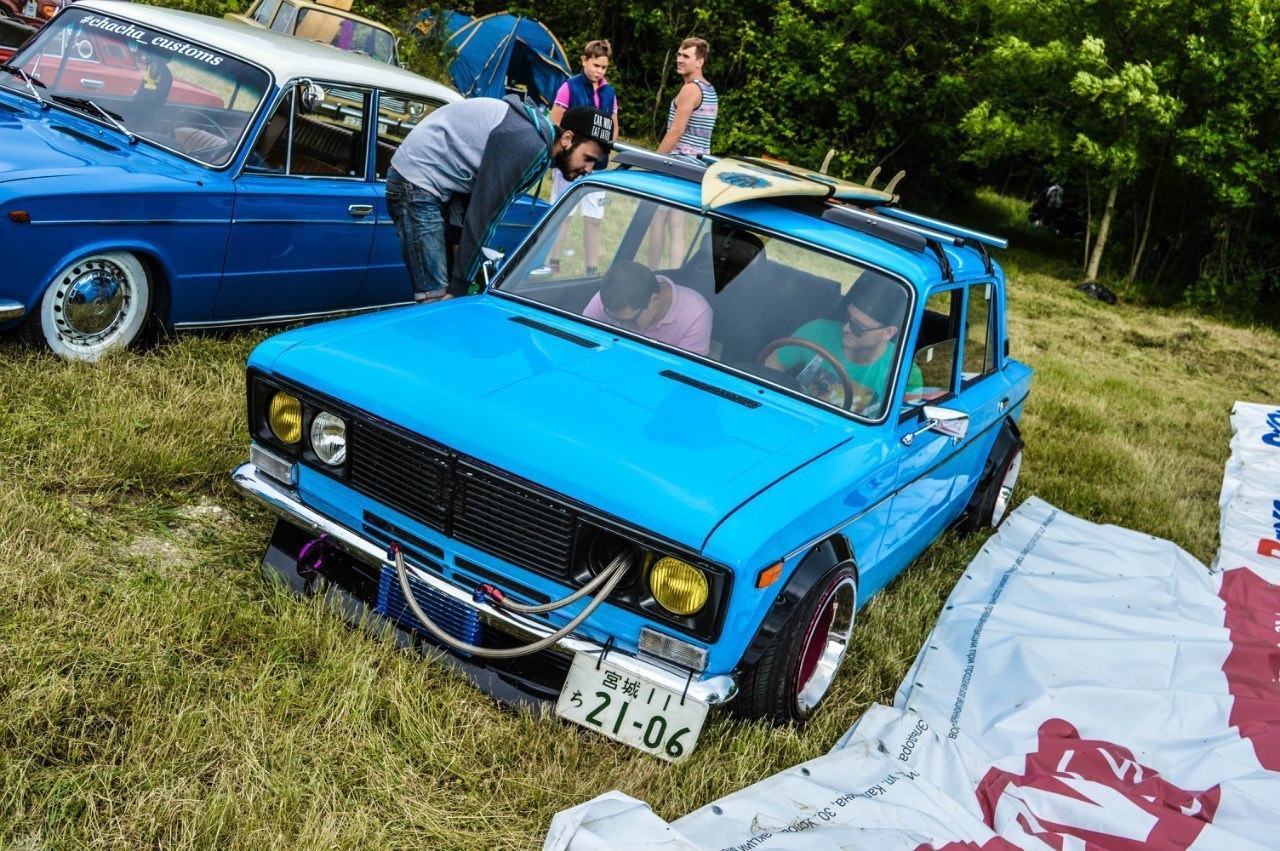 ВАЗ 2106, сделанный в стиле JDM. Шикарно получилось | АВТО | Фотострана |  Пост №717785087