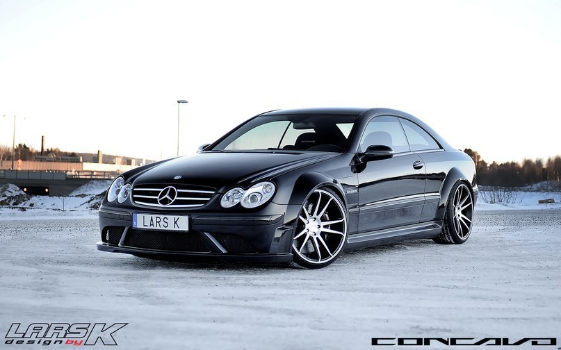 Mercedes-Benz CLK63 AMG Black Series. - 2