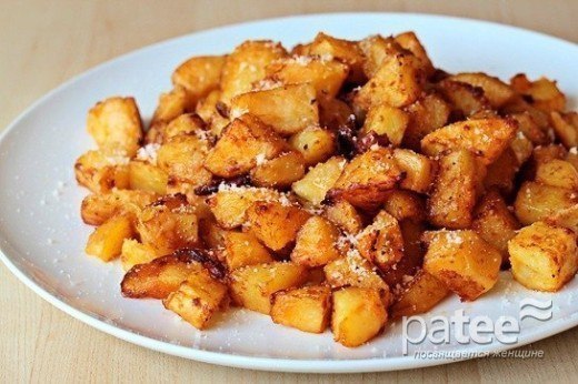 Запеченный картофель с сыром.Ингредиенты:- Картофель - 6 шт.- Оливковое масло - 4 ст. л.- Чеснок - 2 ...