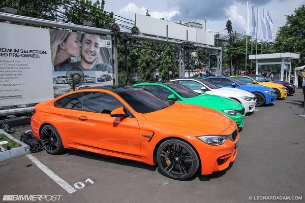 Клуб Индонезии. Представляет 12 ограниченным тиражом BMW///M4, уникальные