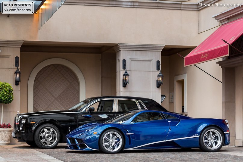 Pagani Huayra & Rolls-Royce Phantom