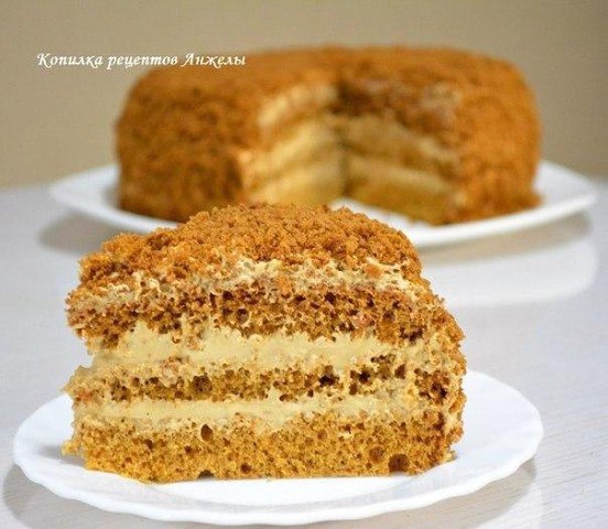 Ооочень вкусный, нежный и влажный бисквитный Медовик со сливочным кремом.Просто, быстро, вкусно!Для ...