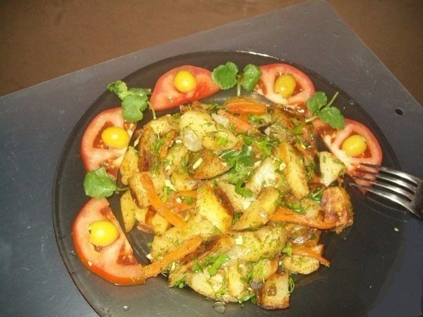 Жареная картошка