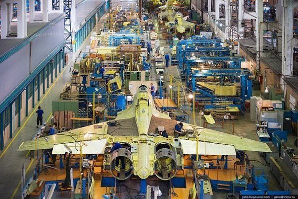 Колыбель авиастроения Иркутский Авиационный Завод, здесь рождаются Сушки...