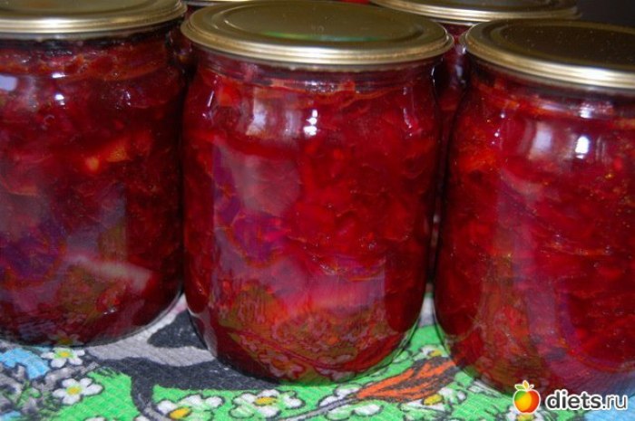 Борщевая заправка.Очень удобно зимой - баночку маленькую открыл - и борщик за полчаса готов! Можно ...