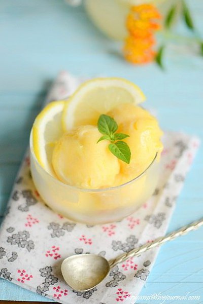 Мороженое из лимонного курда. Сделать мороженое из лимонного курда – проще некуда, надо лишь сделать ...