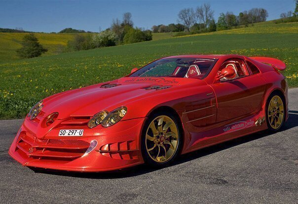   Mercedes-Benz  .2011 Mercedes-Benz SLR McLaren 999 Red Gold Dream Ueli ...