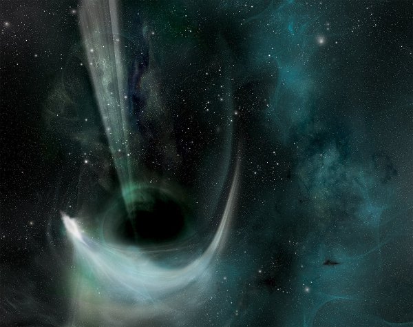 Черная дыра может оказаться фабрикой нейтрино.Гигантская черная дыра в центре Млечного Пути может ...
