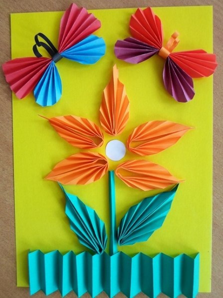 Поделки весенние из цветной бумаги и картона: идеи по изготовлению своими руками (42 фото)