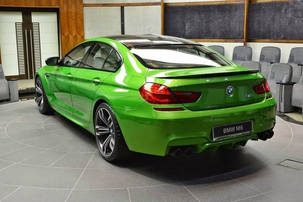 754 HP Java Green BMW M6 Gran Coupe - 2