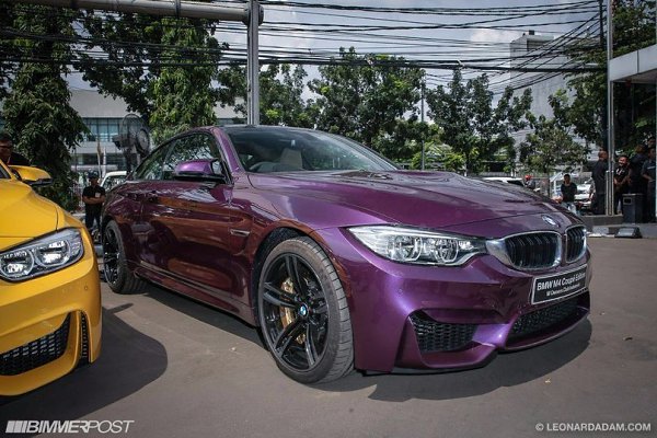 Клуб Индонезии. Представляет 12 ограниченным тиражом BMW///M4, уникальные