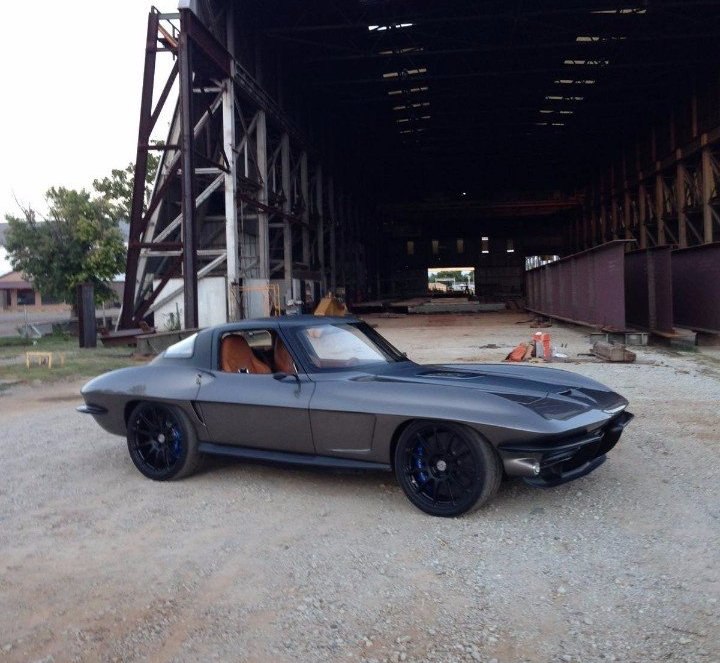 1967 Corvette Fitted With ZR1 Supercharged LS9 and HRE Wheels